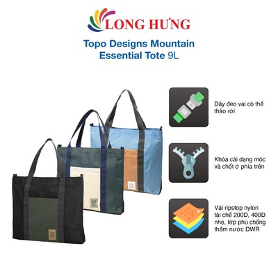 Túi đeo chéo Topo Designs Mountain Essential Tote 9L - Hàng chính hãng