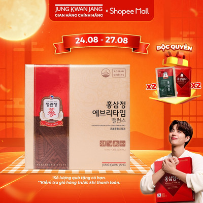 Tinh Chất Hồng Sâm Pha Sẵn KGC Jung Kwan Jang EveryTime Balance (20 gói, 30 gói)