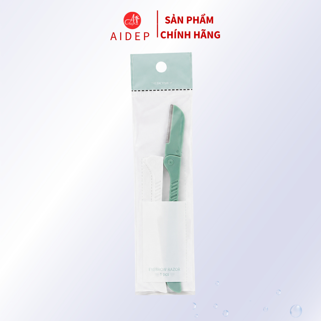 Dao Cạo Chân Mày The Face Shop Daily Beauty Tools Folding Eyebrow Trimmer (Túi 2 cây)