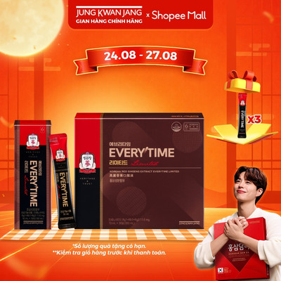 Tinh Chất Hồng Sâm Pha Sẵn KGC Extract Everytime Limited (10ml x 30 gói)