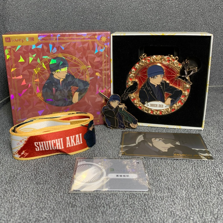HUY CHƯƠNG SHUICHI AKAI PHIM DETECTIVE CONAN, THÁM TỬ LỪNG DANH CONAN CHÍNH HÃNG KEEP