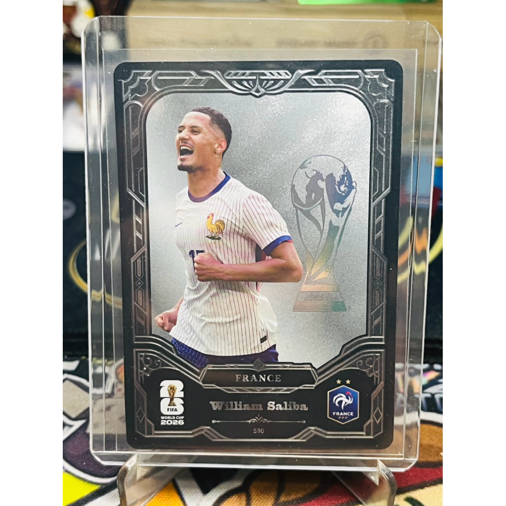 Thẻ bóng đá William Saliba France Panini Kayou World Cup 2026