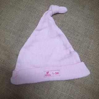01 Chiếc mũ Sơ Sinh Lullaby Cotton 100% Thắt Nút Mềm Mại, Co Giãn Thoải Mái Cho Bé