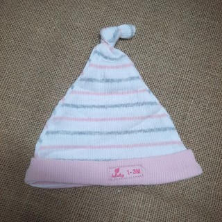 01 Chiếc mũ Sơ Sinh Lullaby Cotton 100% Thắt Nút Mềm Mại, Co Giãn Thoải Mái Cho Bé