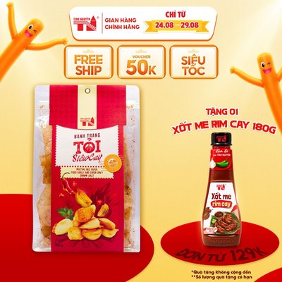 Bánh Tráng Tỏi Siêu Cay Tây Ninh Tinh Nguyên (150g)