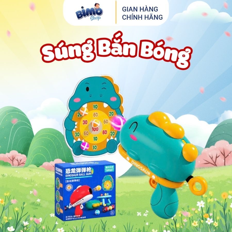 [MKB] - Súng Bắn Bóng Rèn Luyện Cho Bé - Quà Tặng Khi Mua Bỉm Amor Natural/ Bimana/ Bimana Extra Car