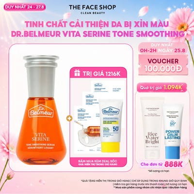 [SALE] Tinh Chất Dr.Belmeur Làm Sáng Da Vita Serine Tone Smoothing Serum 45ml
