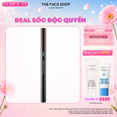 [SALE]Chì Chân Mày TheFaceShop Designing Eyebrow Pencil 0.3G