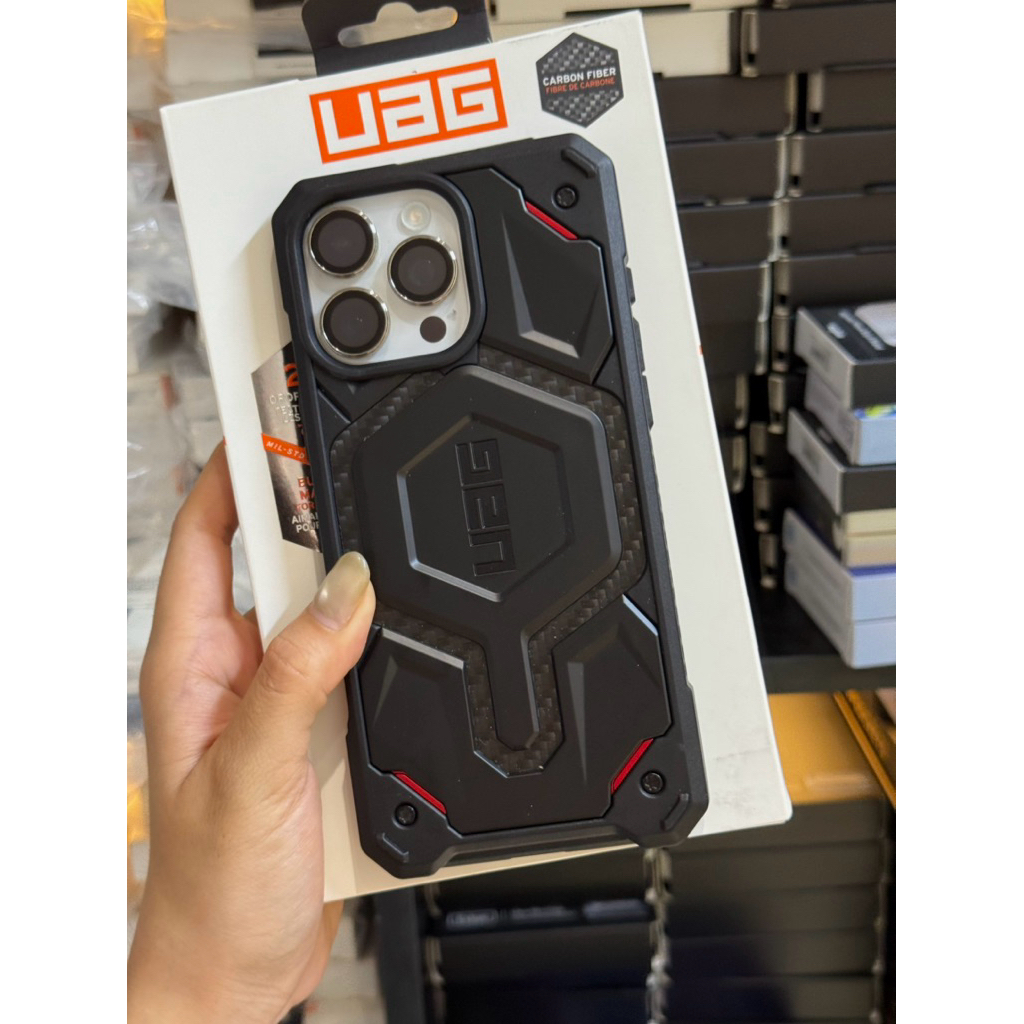 [ Chính Hãng ] Ốp lưng UAG Monarch Pro Kevlar iPhone 16 Pro/ 16 Pro Max chống sốc bảo vệ máy, phiên 