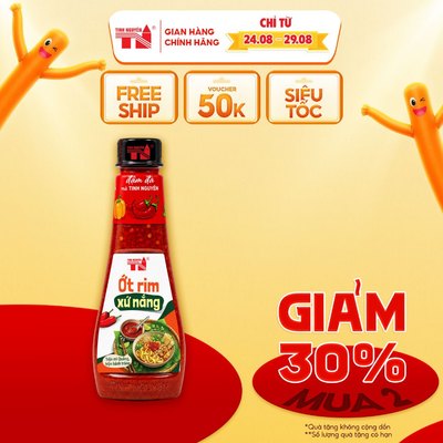 [DEAL MỞ BÁN] Ớt Rim Xứ Nắng Tinh Nguyên (170g)