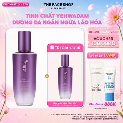 [SALE]Tinh Chất Ngăn Ngừa Lão Hóa THE FACE SHOP Yehwadam Hwansaenggo Ultimate 45ml