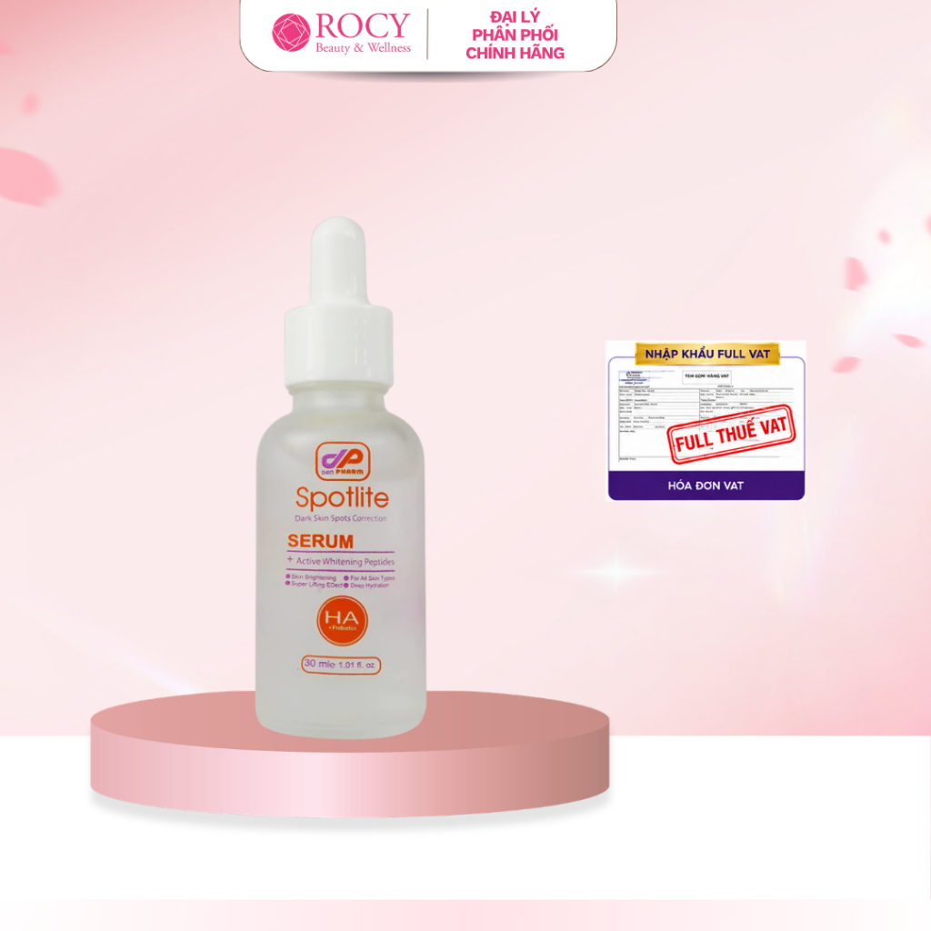 Serum Làm Trắng Cấp Ẩm & Giảm Nếp Nhăn Spotlite Dark Skin Spots Correction Hyaluronic Acid 2% 30ml