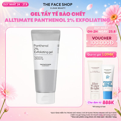 [Sản Phẩm Mới] Gel Tẩy Tế Bào Chết THEFACESHOP ALLtimate Panthenol 2% Exfoliating 150ml
