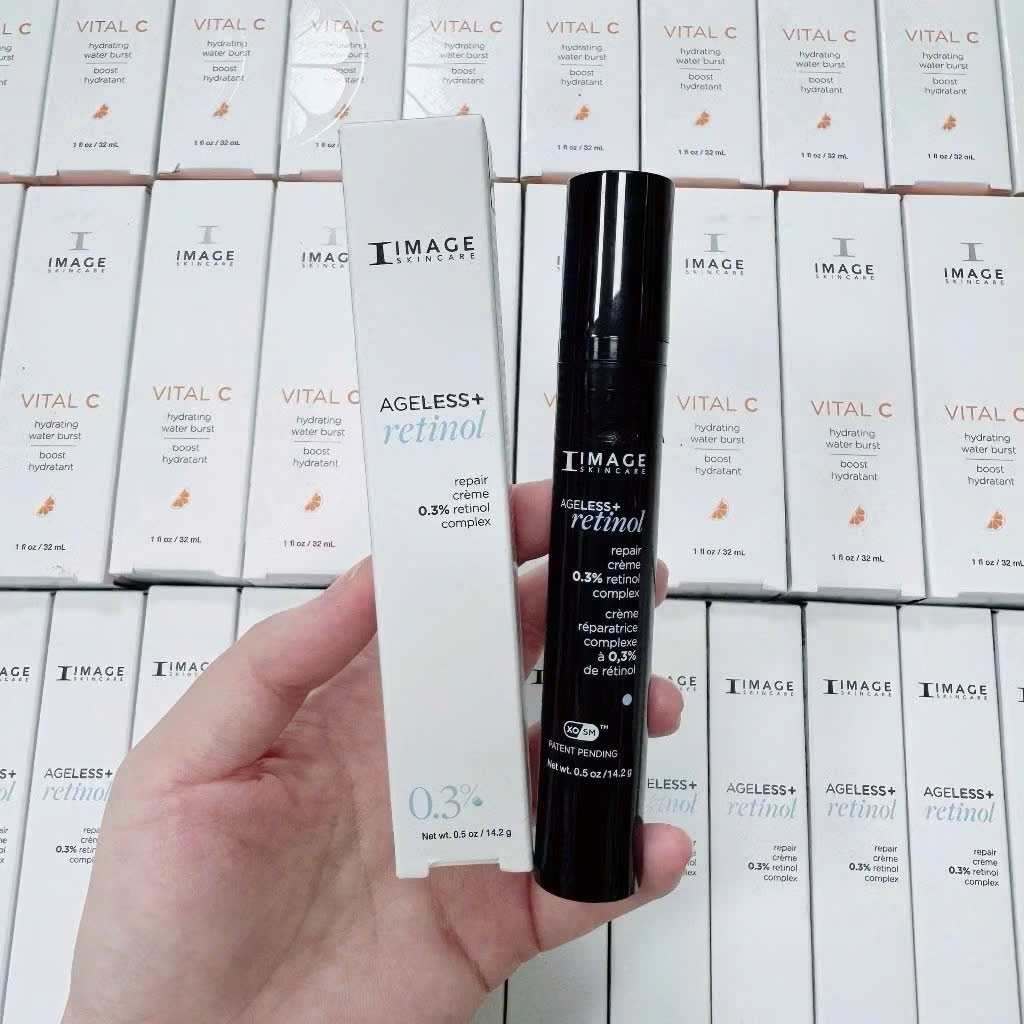 [Hàng Công Ty] Kem dưỡng Image Skincare Ageless+ Retinol Repair Cream 0.3% Retinol Complex | Căng bó