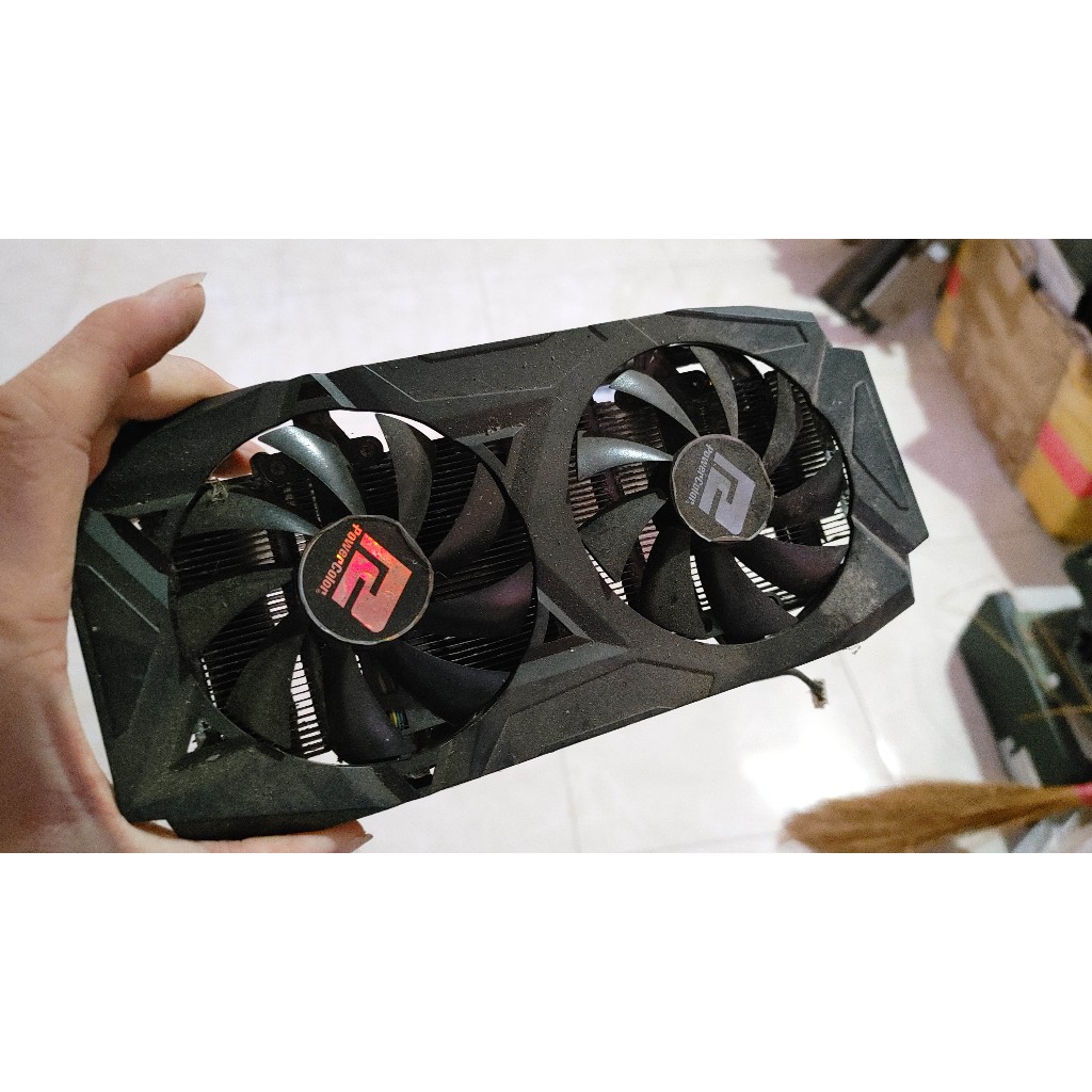 Bộ Quạt Tản Nhiệt VGA PowerColor Radeon RX 580 – Quạt Làm Mát Card Màn Hình RX580 Thay Thế