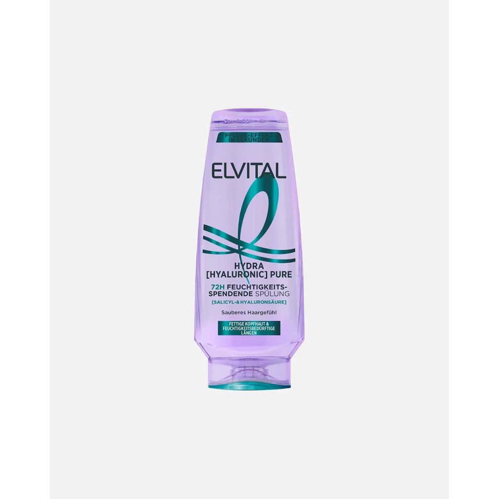 Chai Dầu xả L'Oréal Elseve Hyaluron Moisture (Tím nhạt)