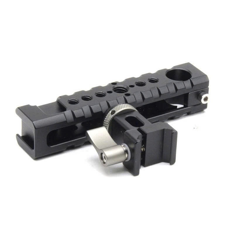 Tay xách kiêm side handle Nato từ nhôm CNC điều chỉnh trước sau cho máy ảnh máy quay vlog quay phim