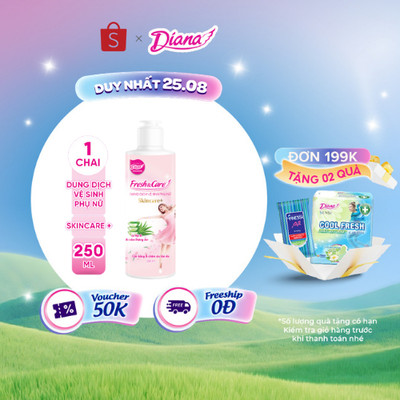 [MỚI] Dung dịch vệ sinh phụ nữ Fresh&Care Skincare+ 150ml/250ml