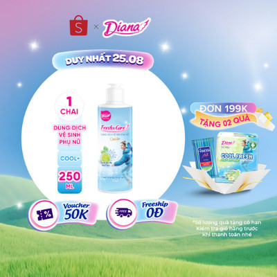 [MỚI] Dung dịch vệ sinh phụ nữ Fresh & Care Cool+ 150ml/250ml
