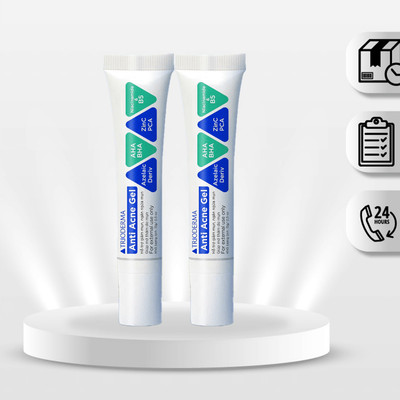 Combo 2 Gel Chấm Mụn Trioderma Hỗ Trợ Giảm Mụn, Gom Cồi Và Hỗ Trợ Giảm Thâm Do Mụn Anti Acne Gel 15g