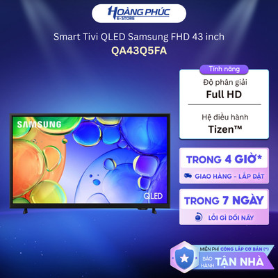 QA43Q5FA - Smart Tivi QLED Samsung FHD 43 inch QA43Q5FA  {TOÀN QUỐC}