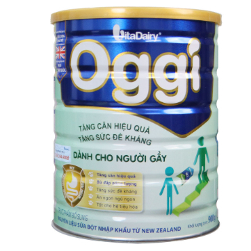 Combo Sữa bột Oggi Dành Cho Người Gầy 900g