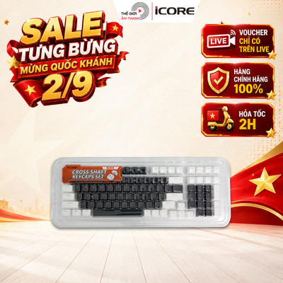 Phím rời thay thế cho bàn phím cơ - Keycap dùng cho bàn phím cơ iCore - THẾ GIỚI ÂM THANH