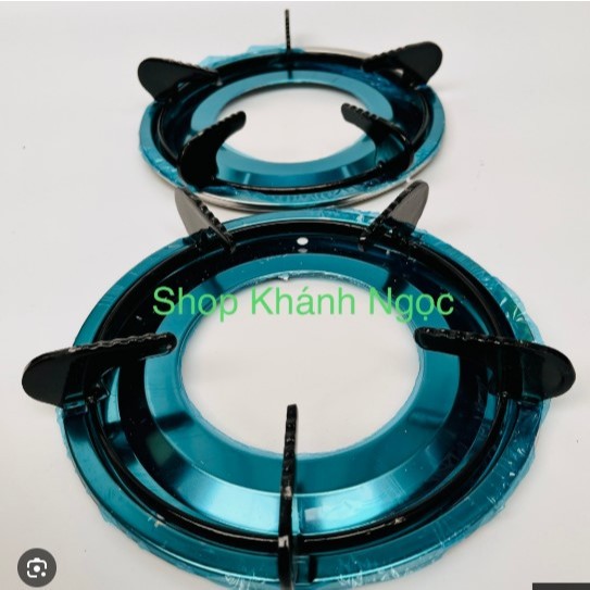 Kiềng bếp gas mặt kính 5 chân + 2 Khay mâm inox sử dụng cho các loai bếp gas đơn , bếp đôi mặt kính thông dụng