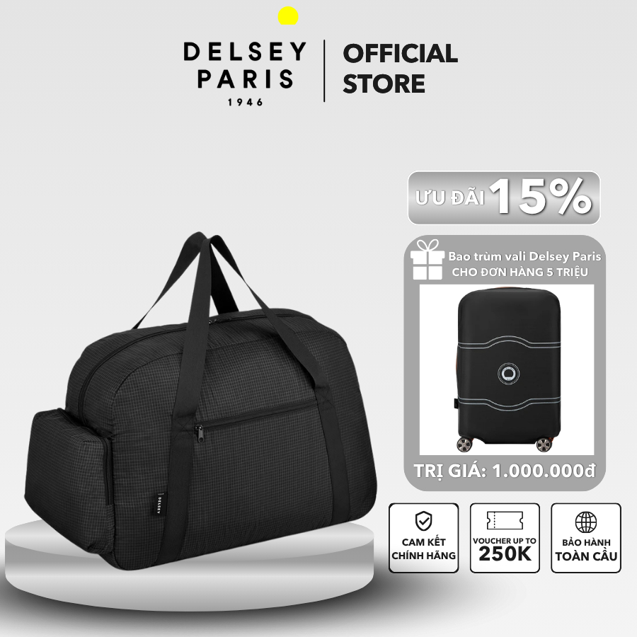 Túi du lịch gấp gọn Delsey Paris - Delsey Paris cao cấp bảo hành chính hãng quốc tế