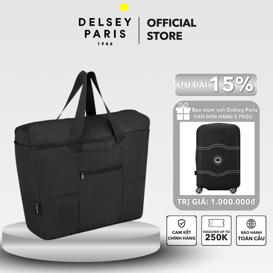 Túi shopping gấp gọn Delsey Paris - Delsey Paris cao cấp bảo hành chính hãng quốc tế