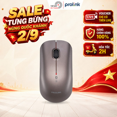 Chuột Bluetooth Prolink PMB8001 - Chuột Silent Không Dây - THẾ GIỚI ÂM THANH