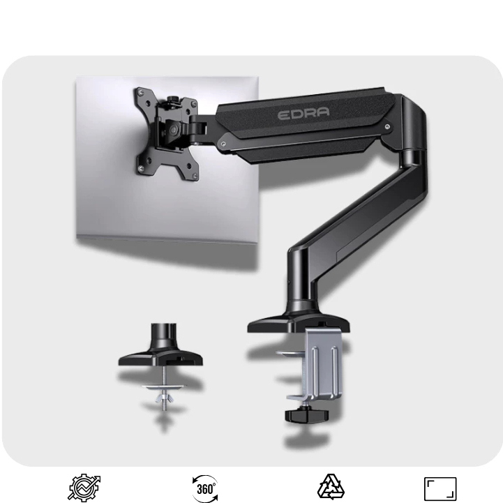 [Furniture] Giá đỡ màn hình / Arm Màn Hình EDRA EMA7310/ EMA7302/ EMA7303/ EMA7305/ EMA7306 Xoay 360