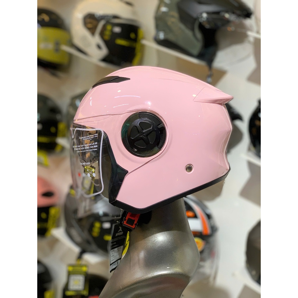 Mũ 3/4 2 kính Xpeed Nex 30 tháo lót, chuẩn an toàn
