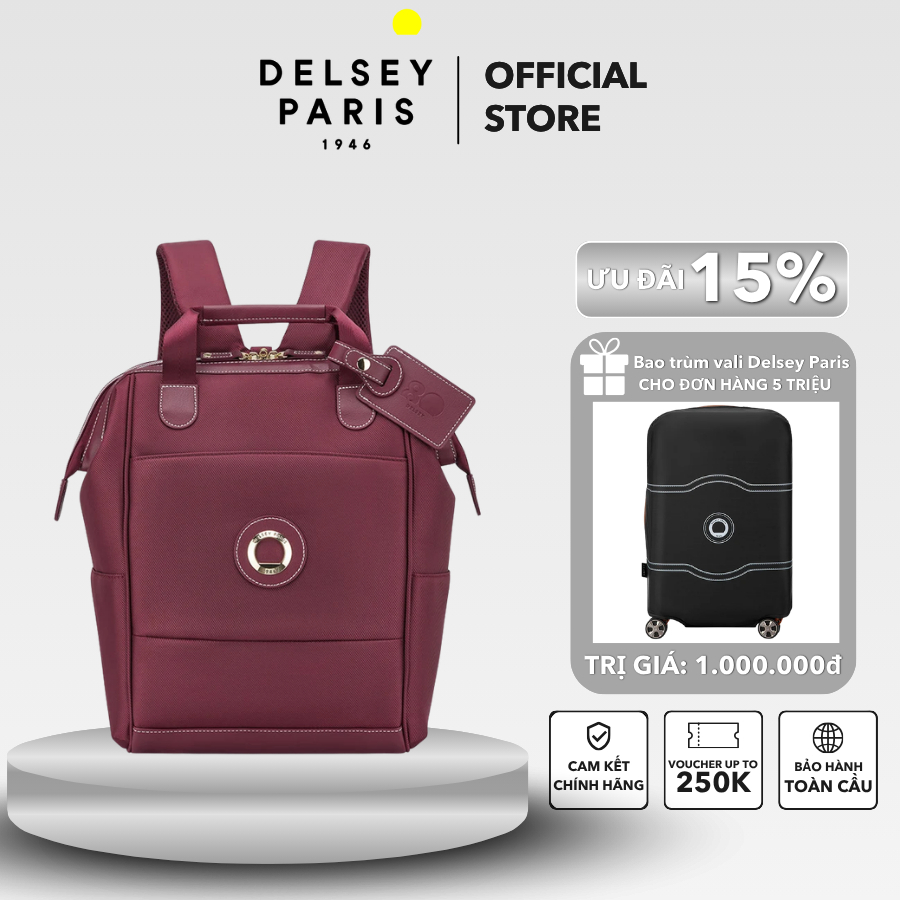 Balo laptop 14" Chatelet Air 2.0 80th Anniversary Edition - Delsey Paris cao cấp bảo hành chính hãng