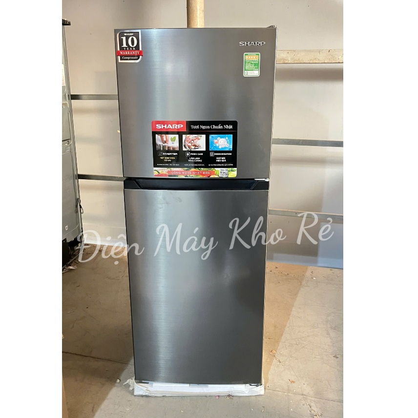 Tủ lạnh Sharp Inverter 197 lít SJ-X215V-SL - Điện Máy Kho Rẻ