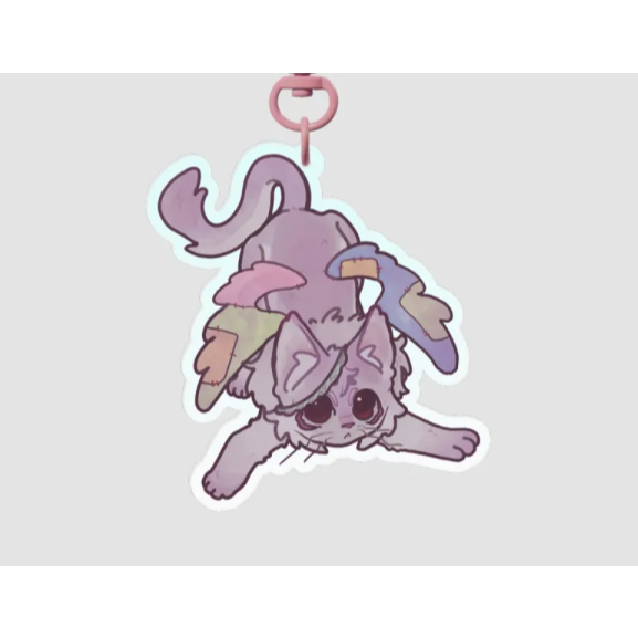 Cat-ified Minna Keychain maydecorshop