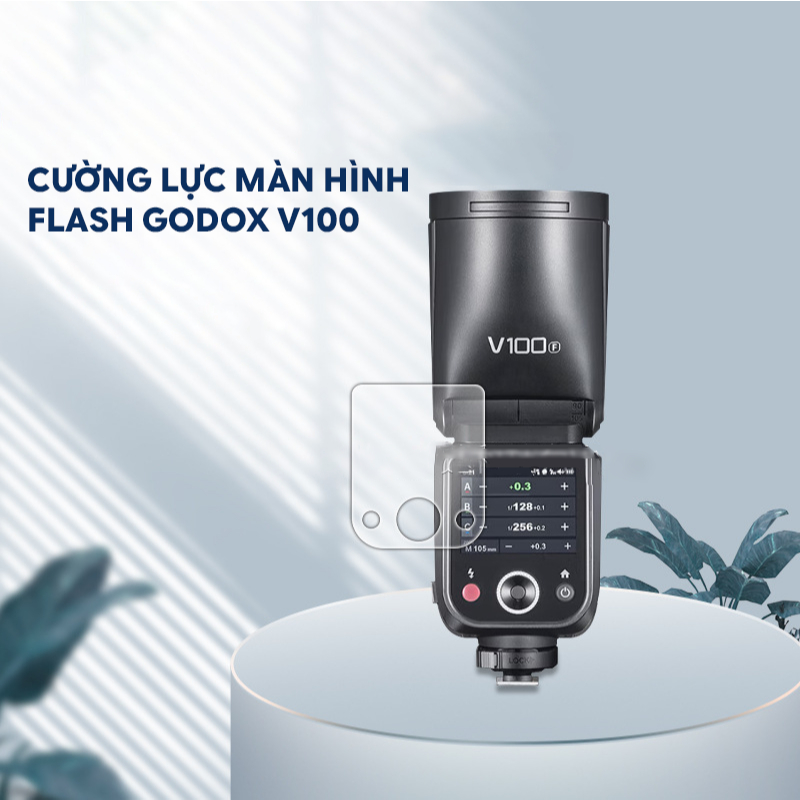 Dán màn hình cường lực Godox V100 - Mới