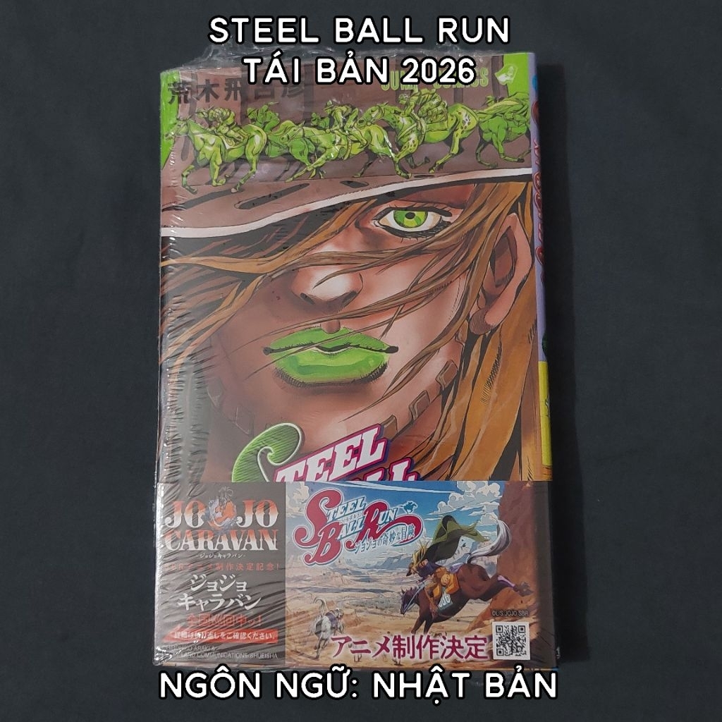 JoJo Steel Ball Run vol 1 tái bản