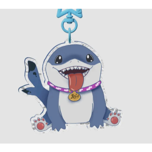 Jeffy the Shark Ripple Acrylic Keychains