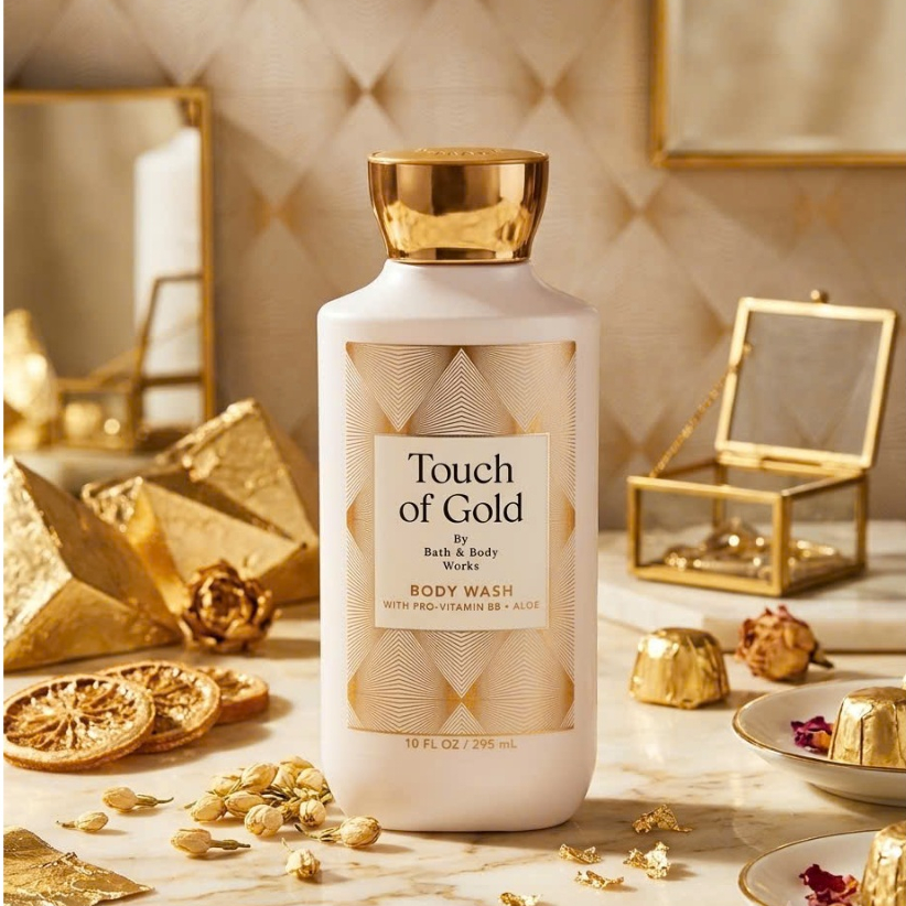 Gel tắm hương nước hoa BBW TOUCH OF GOLD