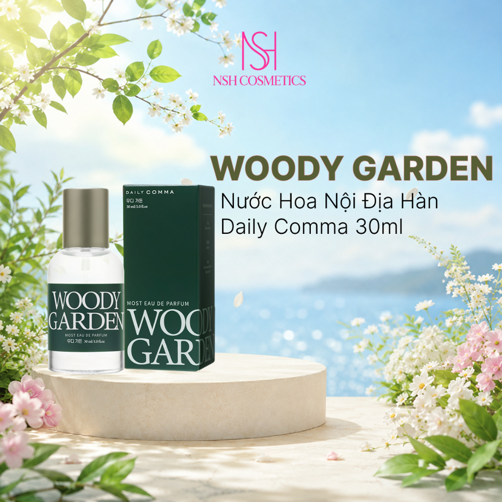Nước hoa nội địa Hàn Quốc Daily Comma Most Eau de Parfum WOODY GARDEN