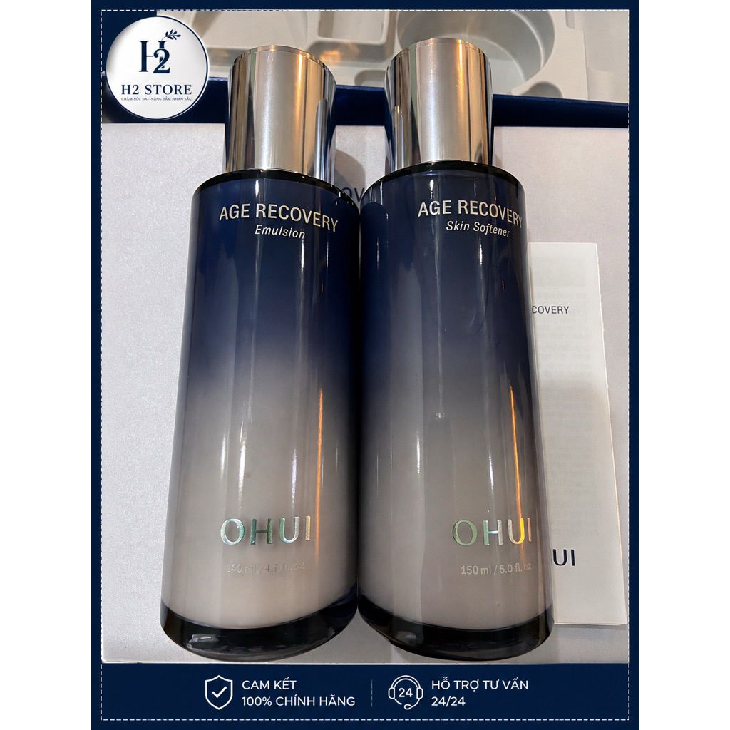 [Tách sét-150ml ] Lọ Sữa Dưỡng Ohui Tím Cải Thiện Nếp Nhăn, Chống Lão Hóa Ohui Age Recovery Emulsion