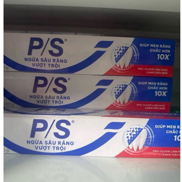 [Combo Siêu Hời] Kem Đánh Răng PS Ngừa Sâu Răng Vượt Trội 100g