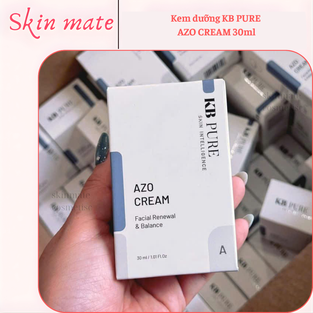 Kem dưỡng KB PURE AZO CREAM 30ml giảm mụn cực mạnh
