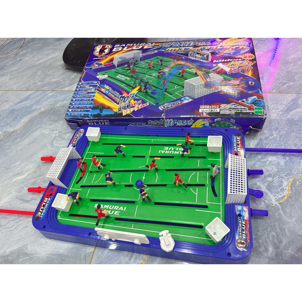 Board games bàn đá bóng nghệ thuật Epoch Super Soccer Stadium - Samurai Blue Crossfire Strike