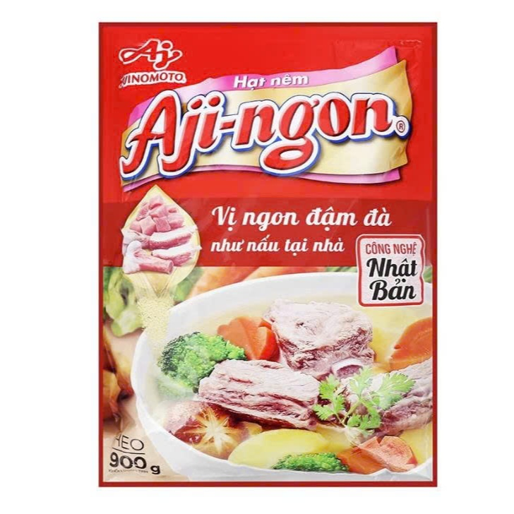 Hạt nêm Aji-ngon 900g vị heo