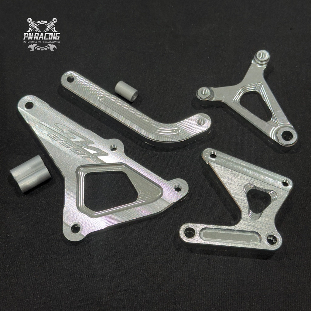 Pát giữ mobin sường MSD lắp WAVE / DREAM / AB / SH / VARIO - Nhôm cnc