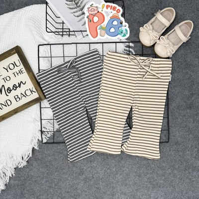 Quần Loe Ngắn Vải Bozip Kẻ Cho Bé Gái - SIMEEFA-Pibo Store-LNK