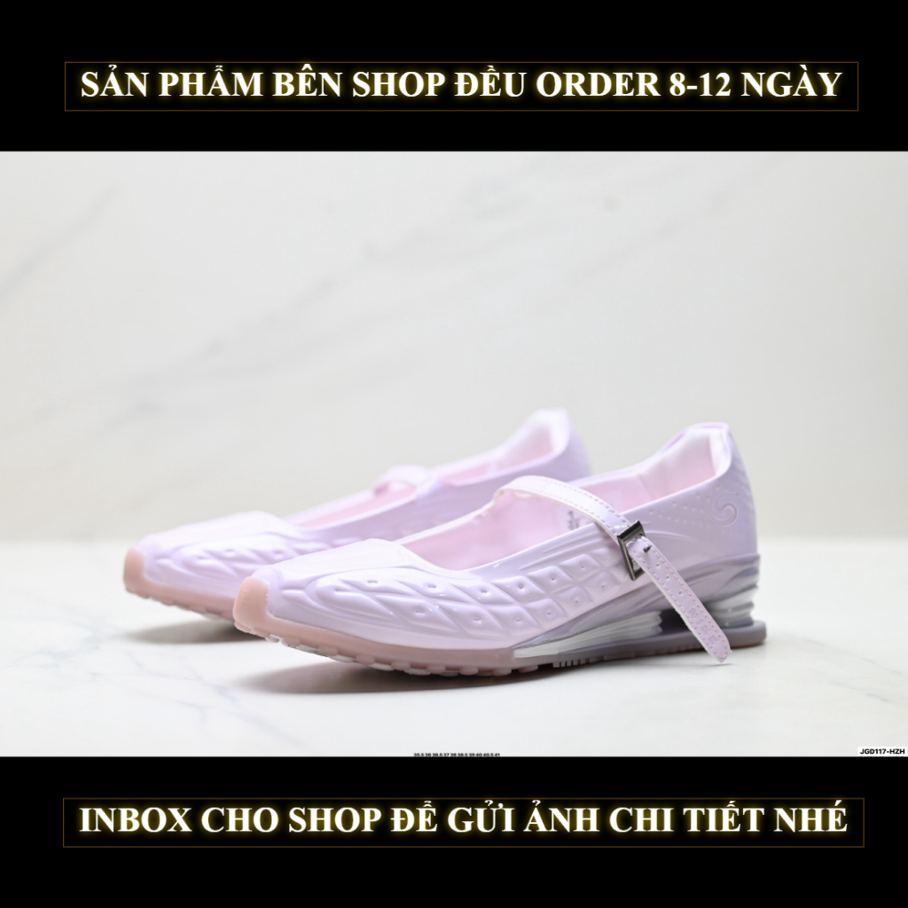 Pre-Order Giày Sneaker, Chạy, Gym, Bóng Rổ, Tennis, Cầu Lông, Pickleball.Shox-Z-Calistra-Labelhood-J