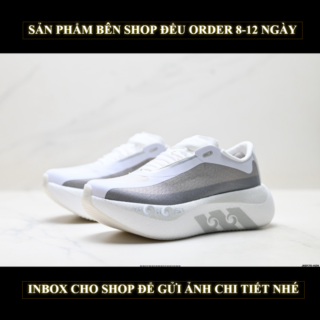 Pre-Order Giày Sneaker, Chạy, Gym, Bóng Rổ, Tennis, Cầu Lông, Pickleball.Hyperboost-EDGE-JKD170-HZH